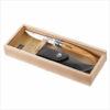 No 10 Slim Stainless Olivewood No 10 Slim Stainless Olivewood + Sheath