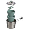 The Wildfare Go Two Bowl Cookset | 8-piece set | 1.25 QT The Wildfare Go Two Bowl Cookset | 8-piece set | 1.25 QT