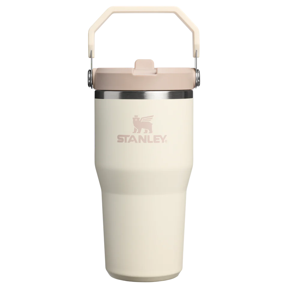 The IceFlow™ Flip Straw 2.0 Tumbler 0.6L / 20oz The IceFlow™ Flip Straw 2.0 Tumbler 0.59L / 20oz - Cream