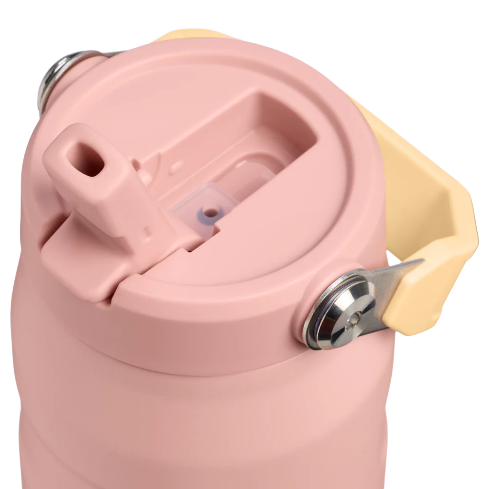 The IceFlow™ Bottle Flip Straw 2.0 0.7L / 24oz The IceFlow™ Bottle Flip Straw 2.0 0.7L / 24oz - Peach Rose