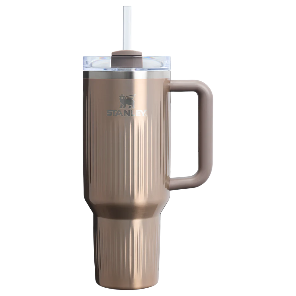 The Quencher H2.O Fluted Tumbler 1.18L / 40oz The Quencher H2.0 Fluted Tumbler 1.18L / 40oz - Pale Gold Shine