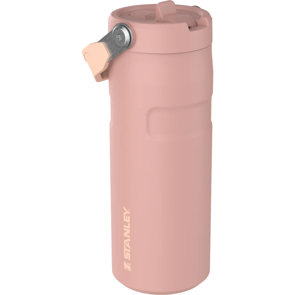 The IceFlow™ Bottle Flip Straw 2.0 0.47L / 16oz The IceFlow™ Bottle Flip Straw 2.0 0.47L / 16oz - Peach Rose