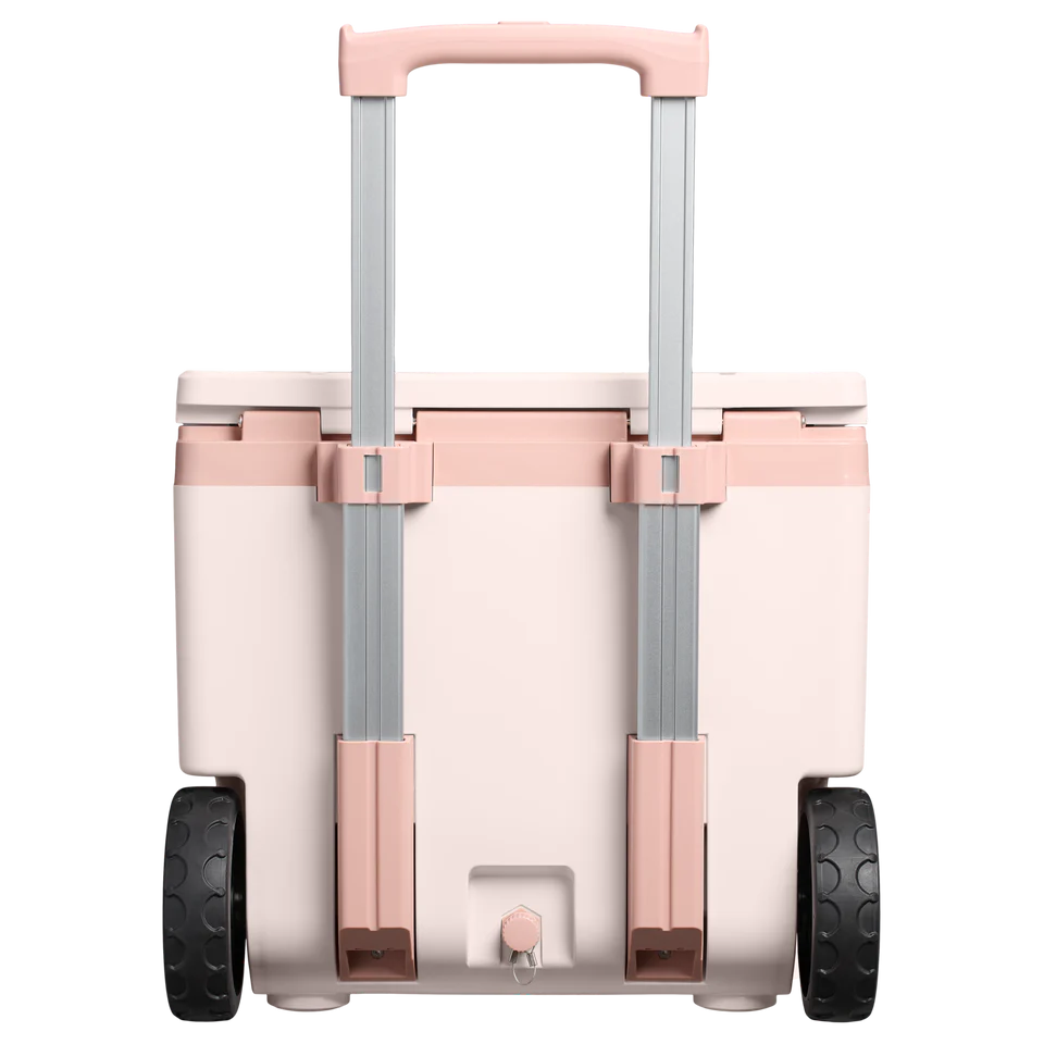 The Cold-For-Days Wheeled Outdoor Cooler 50QT/47.3L The Cold-For-Days Wheeled Outdoor Cooler 50QT - Rose Quartz