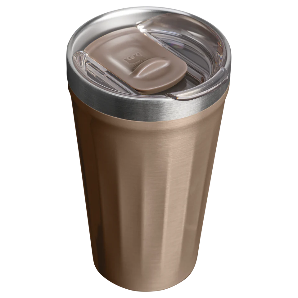 The Everyday Textured Tumbler | 0.47L The Everyday Tumbler TXT 0.47L / 16oz - Pale Gold Shine