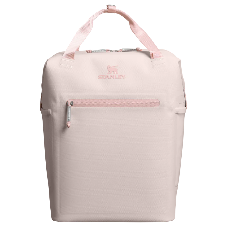 Madeleine Mini Backpack Soft Cooler | 13.2L The Madeleine Mini Backpack Soft Cooler 13.2L / 14QT - Rose Quartz