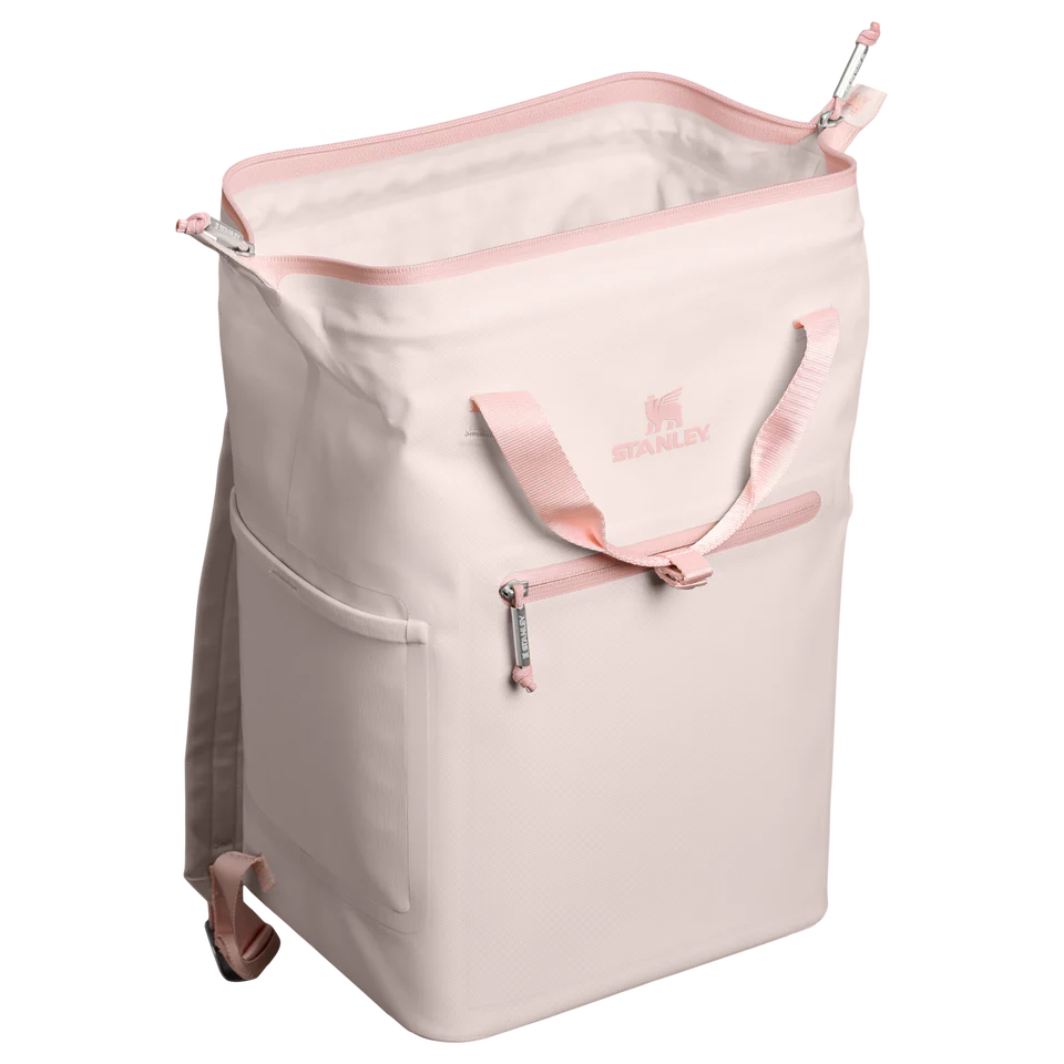 Madeleine Mini Backpack Soft Cooler | 13.2L The Madeleine Mini Backpack Soft Cooler 13.2L / 14QT - Rose Quartz