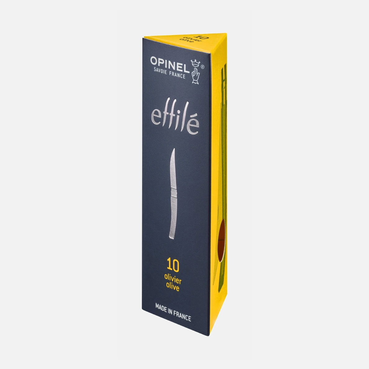 No 10 Les Effile Slim - Olive / Mirror Blade