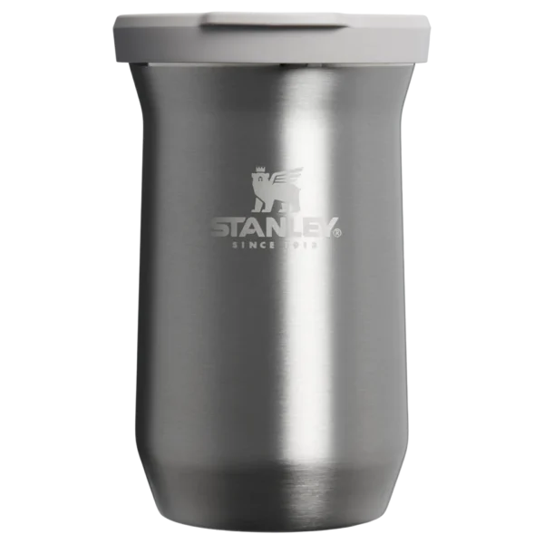 The Classic Terere' Mate Mug - Stainless Steel Ash