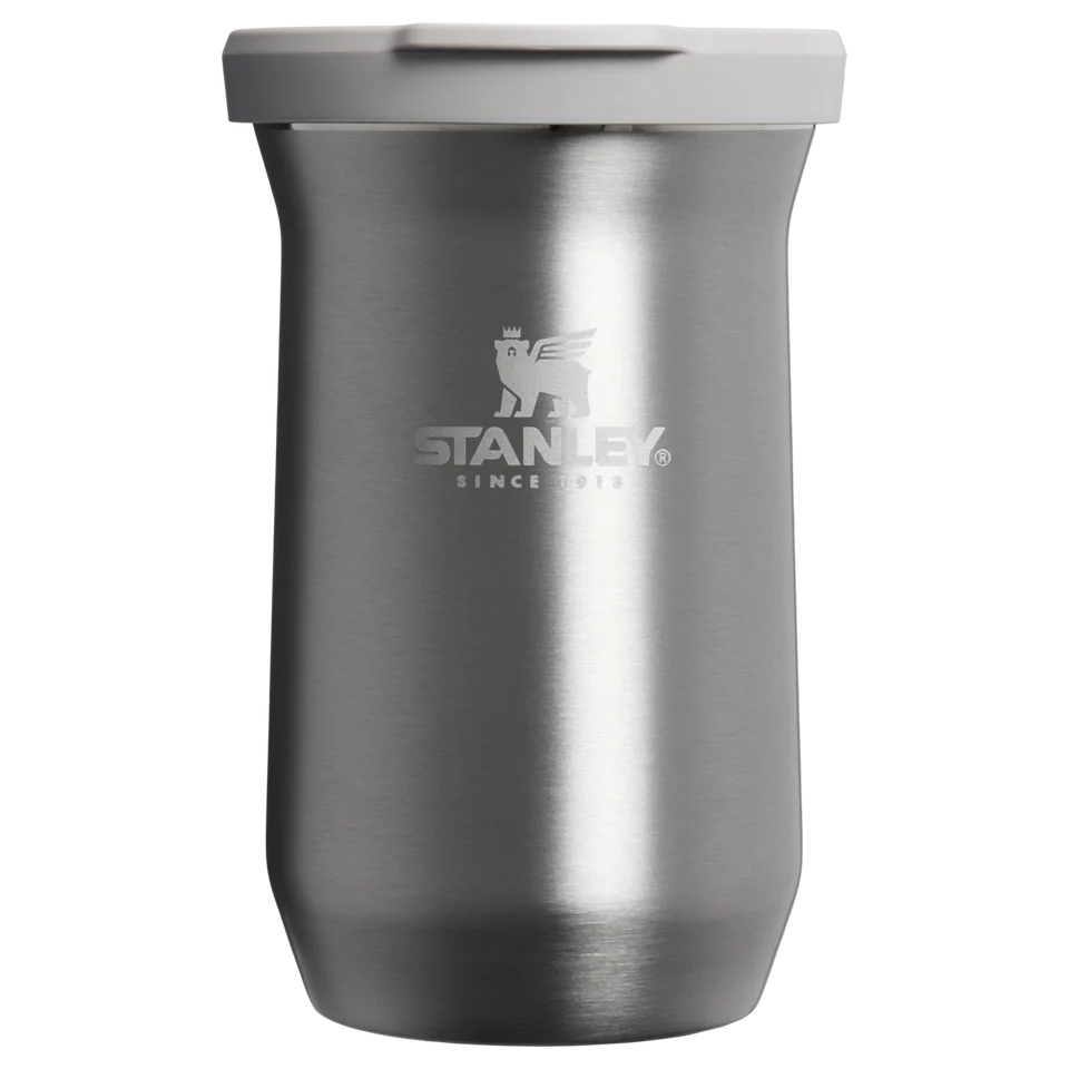 Classic Terere Mate Mug | 0.2L The Classic Terere' Mate Mug - Stainless Steel Ash