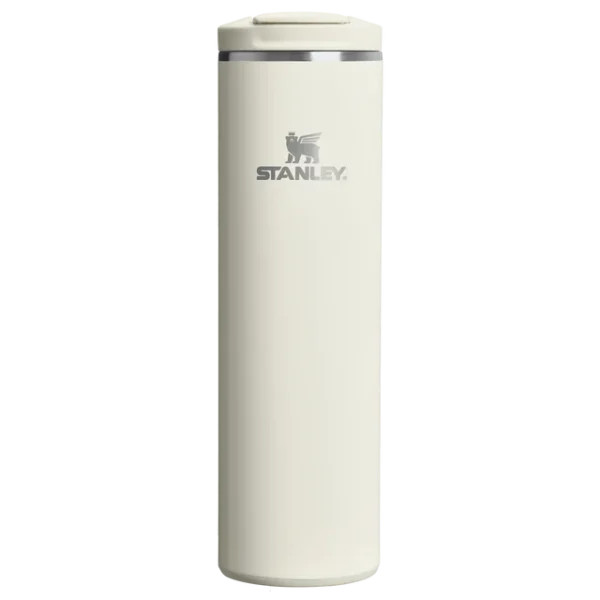 The Transit Fliptop Mug 0.59L / 20oz - Cream Gloss