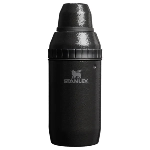 The Happy Hour Cocktail Shaker Set - Hammertone Black