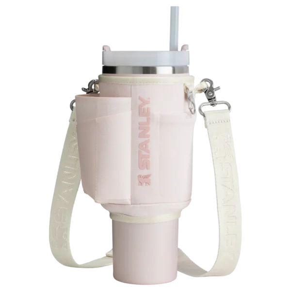 The Quencher 40oz Carry-All 40oz - Rose Quartz